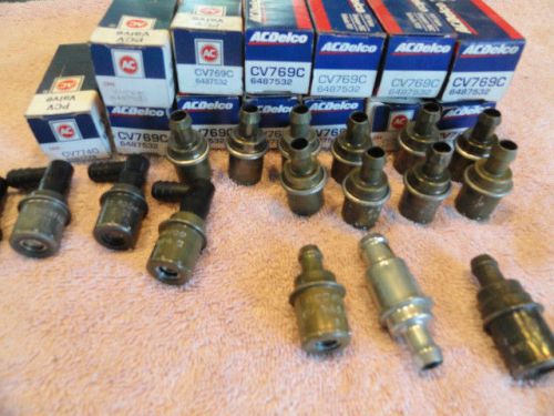 Nos ac delco gm original pcv valve chevelle corvette camaro 1973 crankcase chevy