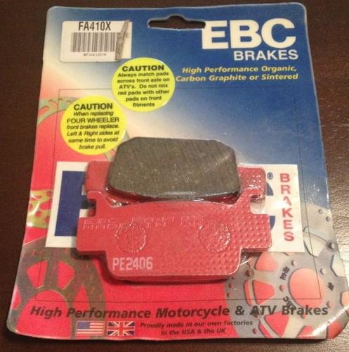 Ebc front brake pads honda atv rincon trx700xx trx500 fourtrax rubicon fa410x