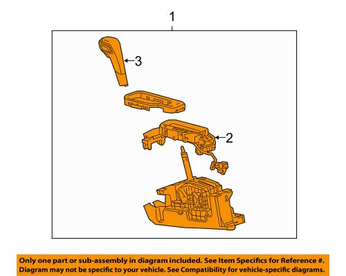 Chevrolet gm oem 10-16 equinox-shifter assembly 23460277