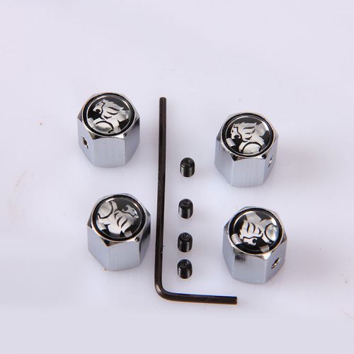 Car wheel tire valve stem air cap locking screw hex wrench anti theft for holden