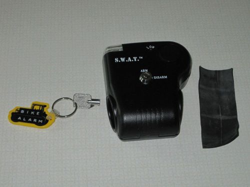 S.w.a.t. auto anti-theft alarm fits steering wheel key operation