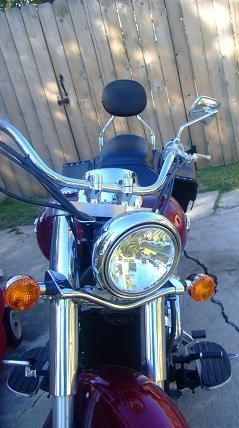 Kawasaki vulcan vn 900 sissy bar/backrest