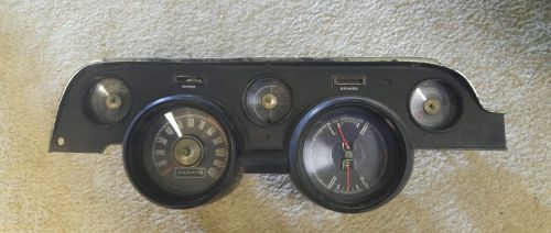 67 mustang instrument cluster