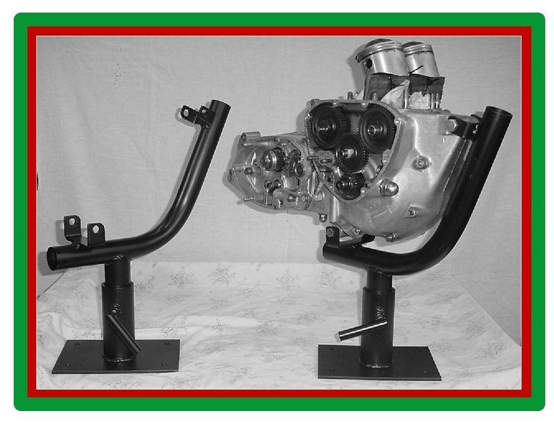 Triumph 650 750  engine rebuild  stand rotates! access both sides of engine!