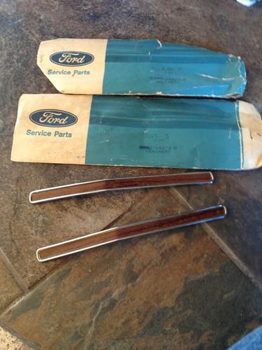 1969-1970 country squire fender ornaments pair