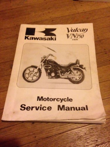 Kawasaki  vulcan vn 750 vn750 twin motorcycle service manual 1985 -2004