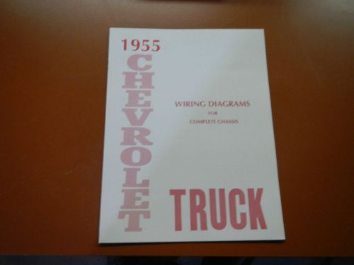 1955 chevrolet truck wiring diagram manual