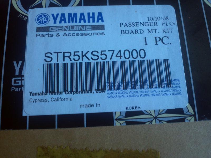 New yamaha v star passenger floorboard mount kit v-star vstar