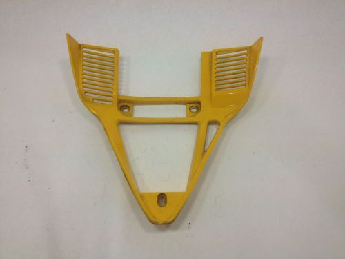 Ducati 749 999 yellow front lower radiator chin fairing body panel v-cowl