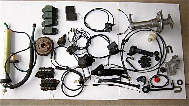 '00 yamaha gp1200r waverunner parts: steering column/bendix/flywheel/cables/misc