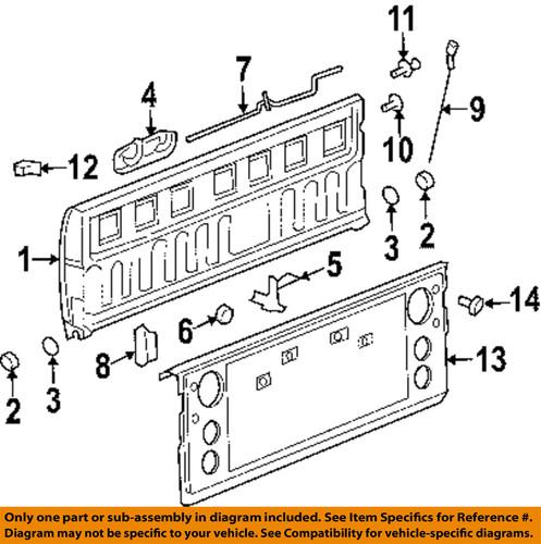 Mopar oem 55275952ab tail gate-latch