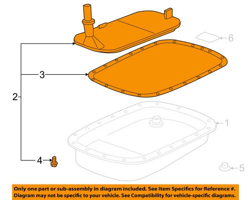 Bmw oem 04-06 325ci automatic transmission-filter 24117557070