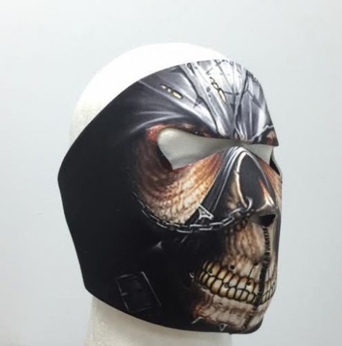 Eddie head iron maiden neoprene ski full motorcycle biker face mask reversible