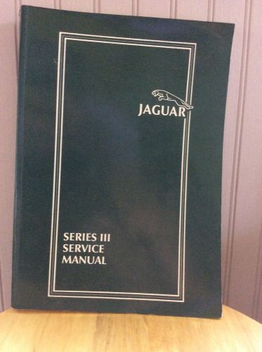 Jaguar service manual