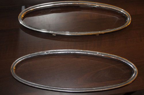 77,78,79,lincoln mark v opera window chrome moulding