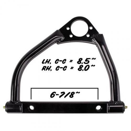 Chromoly upper control arm w/ steel cross shaft metric left imca circle track