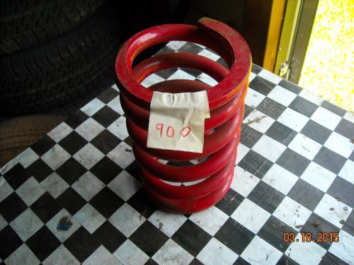 Circle track coil spring