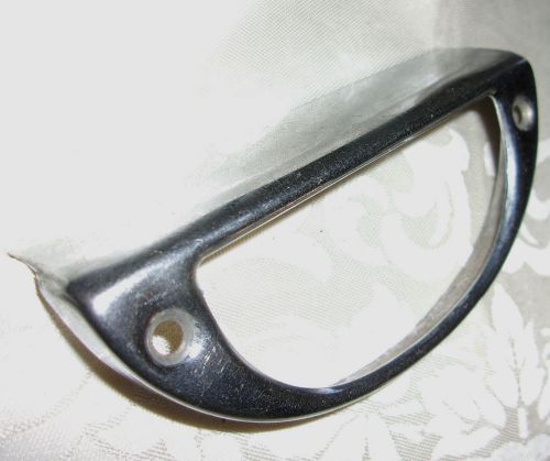 1949 1950 oldsmobile parking light bezel stainless     --o343