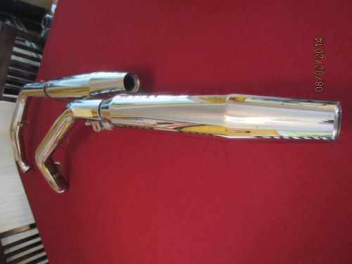 Harley davidson factory exhaust softail deluxe with fuel injection