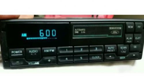 Oem ford mustang factory cassette player (f37f-19b165-af)