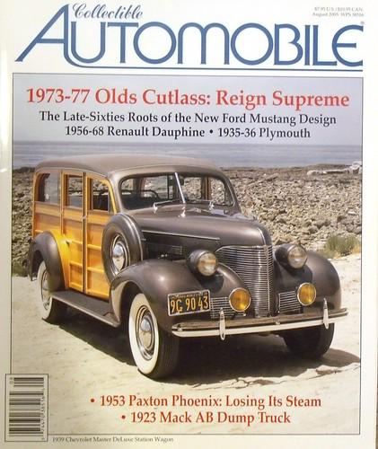 1953 paxton phoenix 1923 mack ab 1973 olds cutlass 1956-68 renault  '35 plymouth