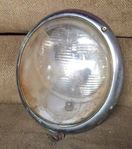 Vintage vw beetle oem headlight lens assembly hella sb19 sb20 sb21