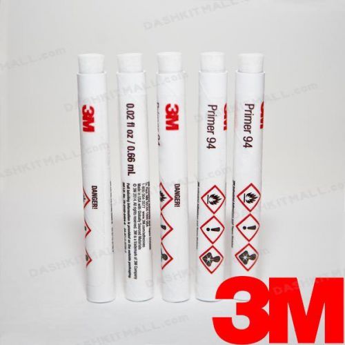 5pcs - 3m primer 94 adhesion promoter stick 0.66ml for self-adhesive vinyl wraps