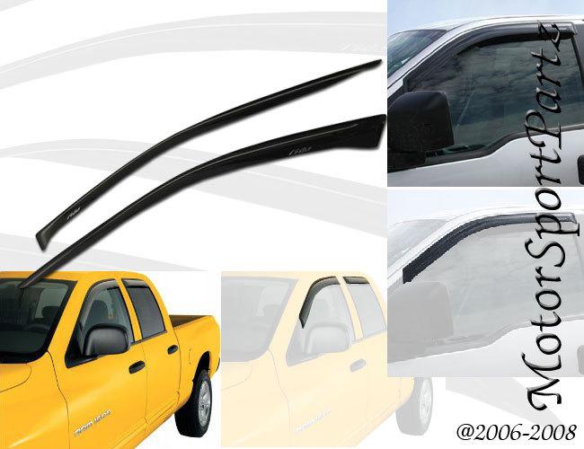 Visors wind deflector 2pcs honda civic 92 93 94 95 3-door hatchback cx dx si