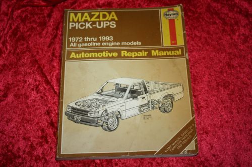 1972 to 1988 - mazda pick up  - all models - haynes repair service manual # 267