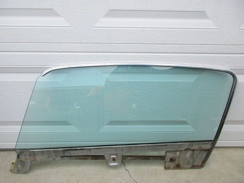 1967 1968 mustang fastback door glass/side window factory tint left side oem