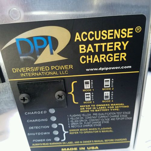 Dpi golf cart charger 48v 17a with yamaha g19 / g22 connector - accusense