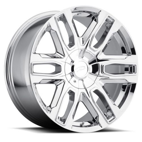 Pacer 787c benchmark 20x9 5x115/5x139.7 +15mm chrome wheels rims