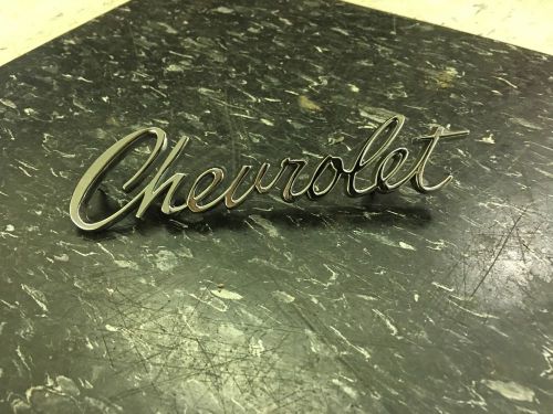 1969 camaro chevrolet script emblem