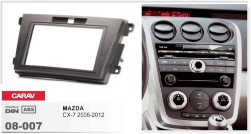Carav 08-007 2din car radio dash kit panel for mazda cx-7 2006-2012