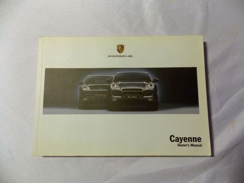 2004 porsche cayenne owners manual wkd94802104 wkd-948-021-04