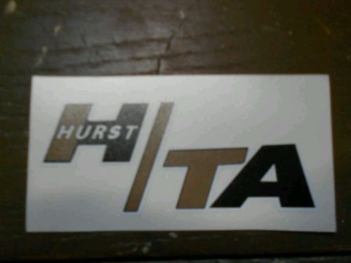 1977 trans am hurst trans am decal