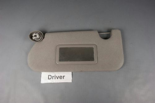 2002-2004 trailblazer envoy driver side sun visor w/ mirror &amp; adjustable arm bar