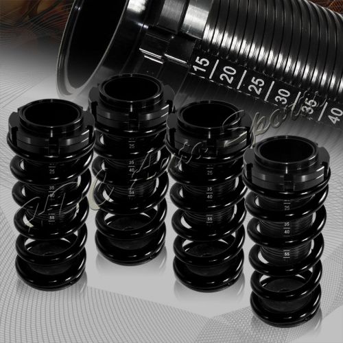 For 1992-1996 honda prelude black suspension scale hi lower coilover springs kit