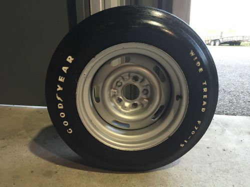 1972 original  corvette spare tire &amp; tub