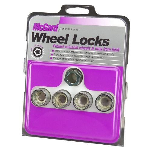 Mcgard 24015 cone seat- under hub cap wheel lock set (9/16&#034;-18)