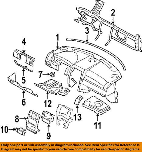 Mopar oem uz86dx9aa instrument panel-center bezel