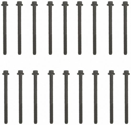 Engine cylinder head bolt set fits 1994-2003 ford e-350 econoline club wagon e-3