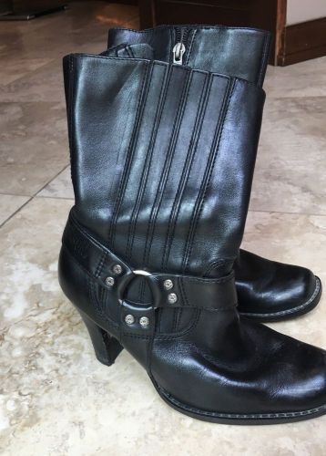 Harley davidson women&#039;s boots size 5.5 (5 1/2)