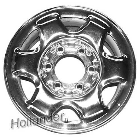 96 97 98 99 pathfinder wheel 15x6-1/2 steel chrome