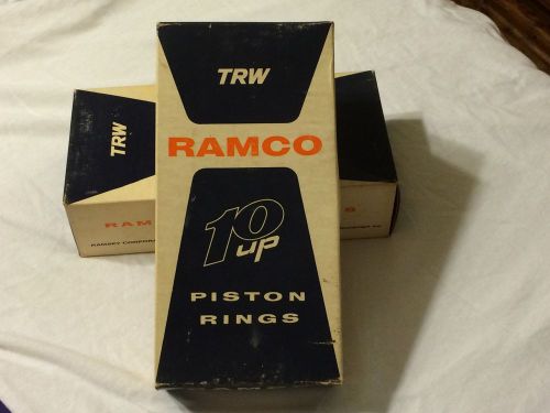 Trw / ramco new old stock vintage piston rings set #7587 std