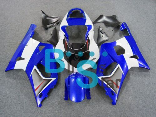 Blue white gsx-r600 fairing for suzuki gsxr600 gsxr750 2001-2003 82 b1
