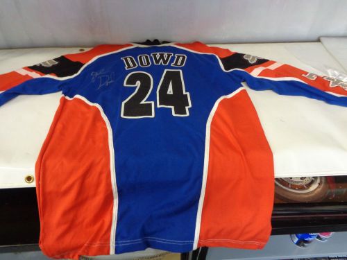 Collector fox motocross jersey mx des nations john dowd #24 autographed yamaha