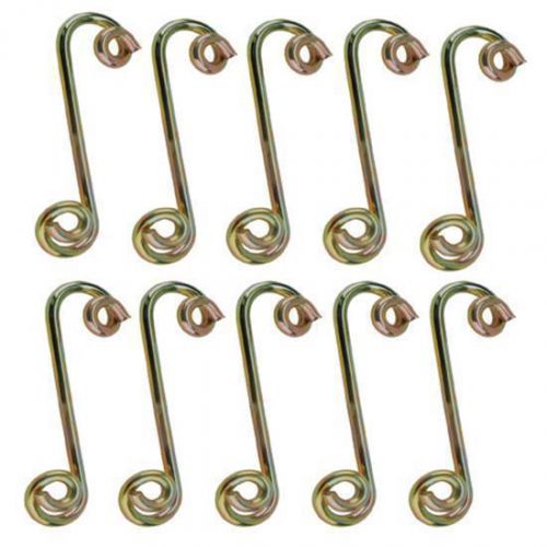 Pswr sprint car flat fastener springs steel 1&#034; inch 10/bag pack combo