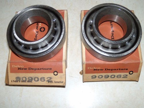 2 nos 909062 front inner wheel bearings cadillac buick 1941-1956, olds 1953-1958