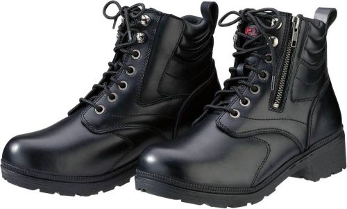 New z1r maxim womens leather boots, black, womens us-6